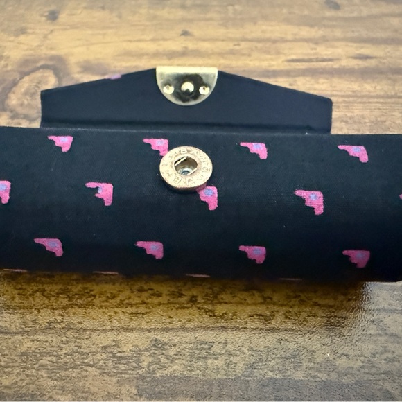 Vintage 90’s Mary Kay Lipstick Holder Black Pink Heart Print NEW! Retro Chic - Picture 8 of 12
